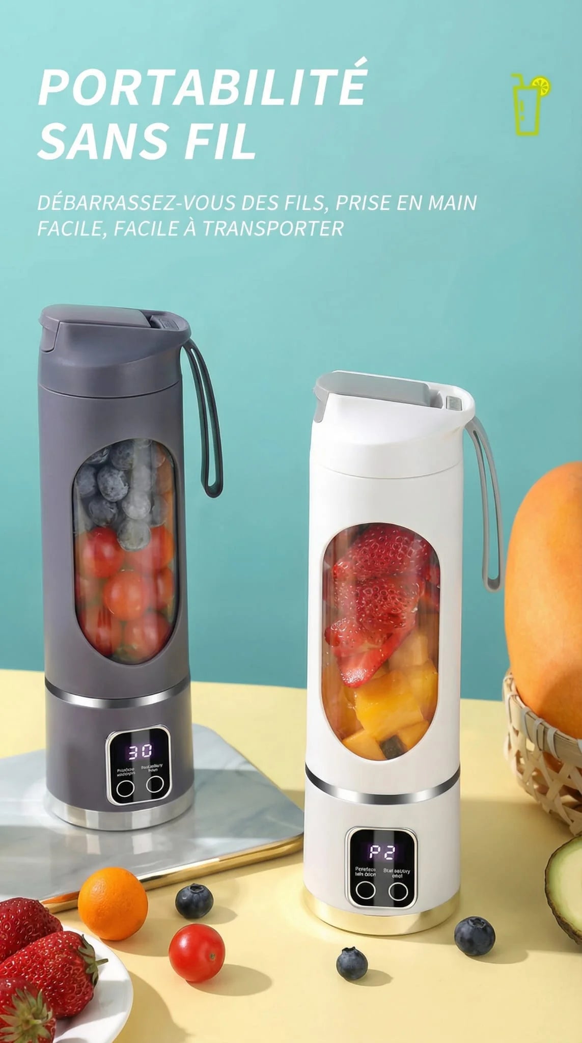 Mixeur Portable Rechargeable