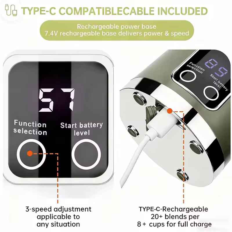 Mixeur Portable Rechargeable