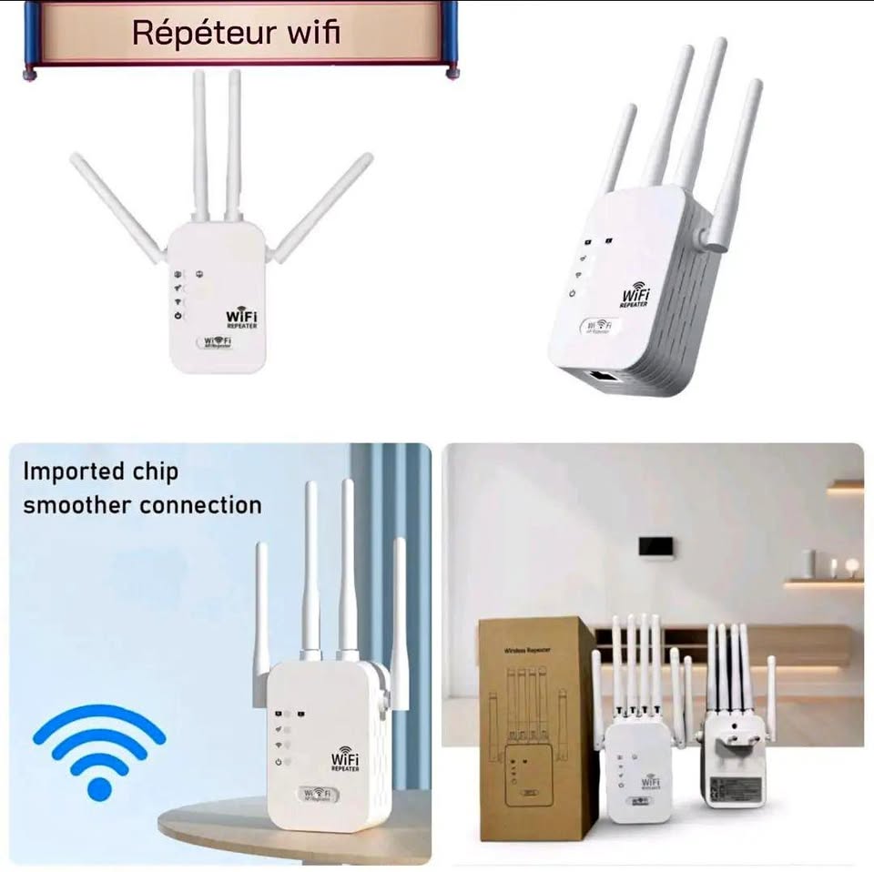 Répéteur WiFi Ultra Puissant — 📡 Internet Partout dans Ta Maison