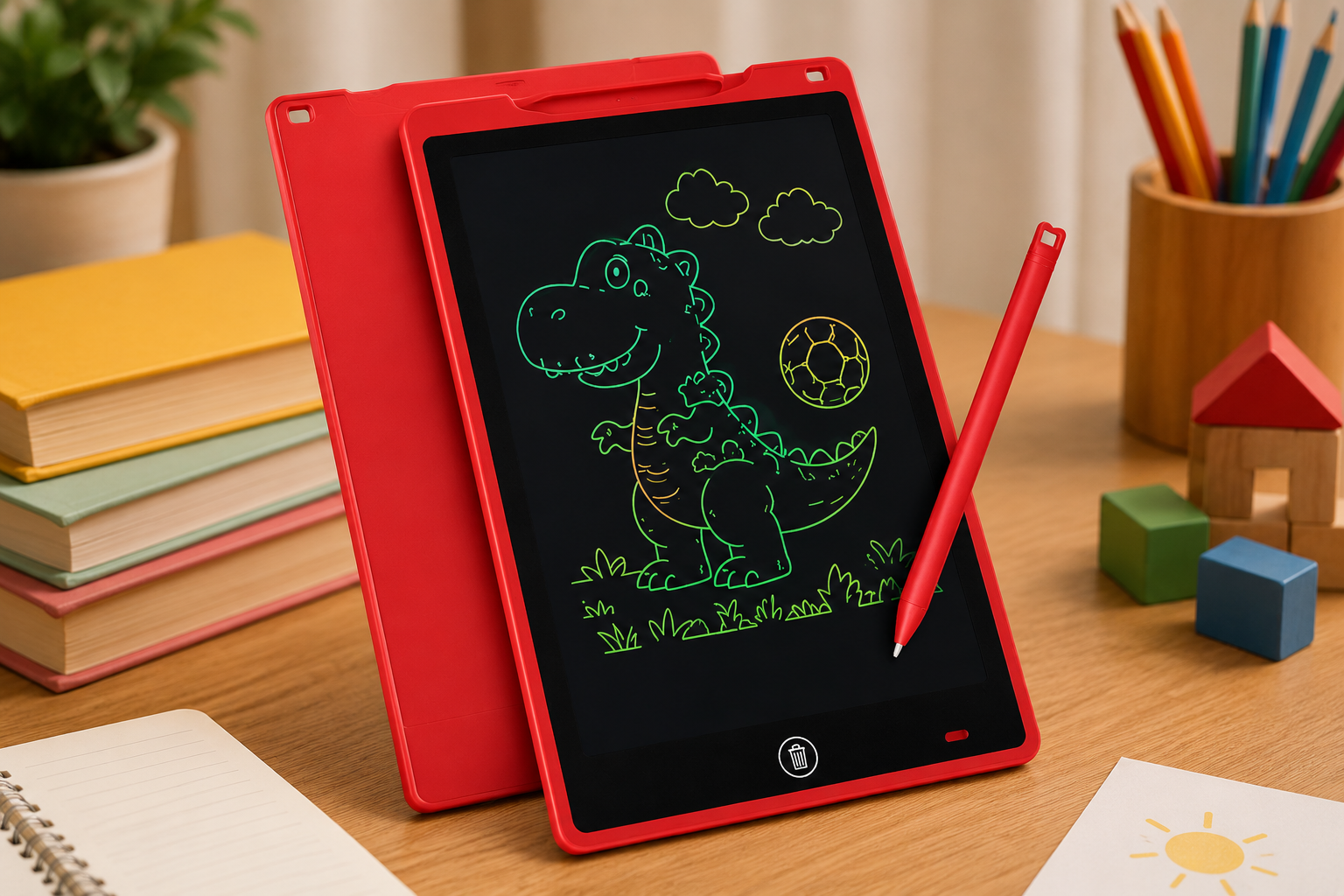 Ardoise Tablette Magique LCD — 🎓 Promo Spéciale Vacances