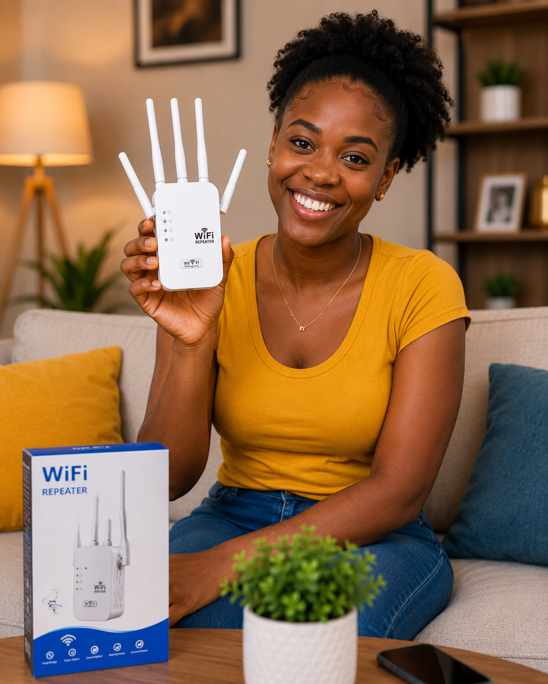 Répéteur WiFi Ultra Puissant — 📡 Internet Partout dans Ta Maison