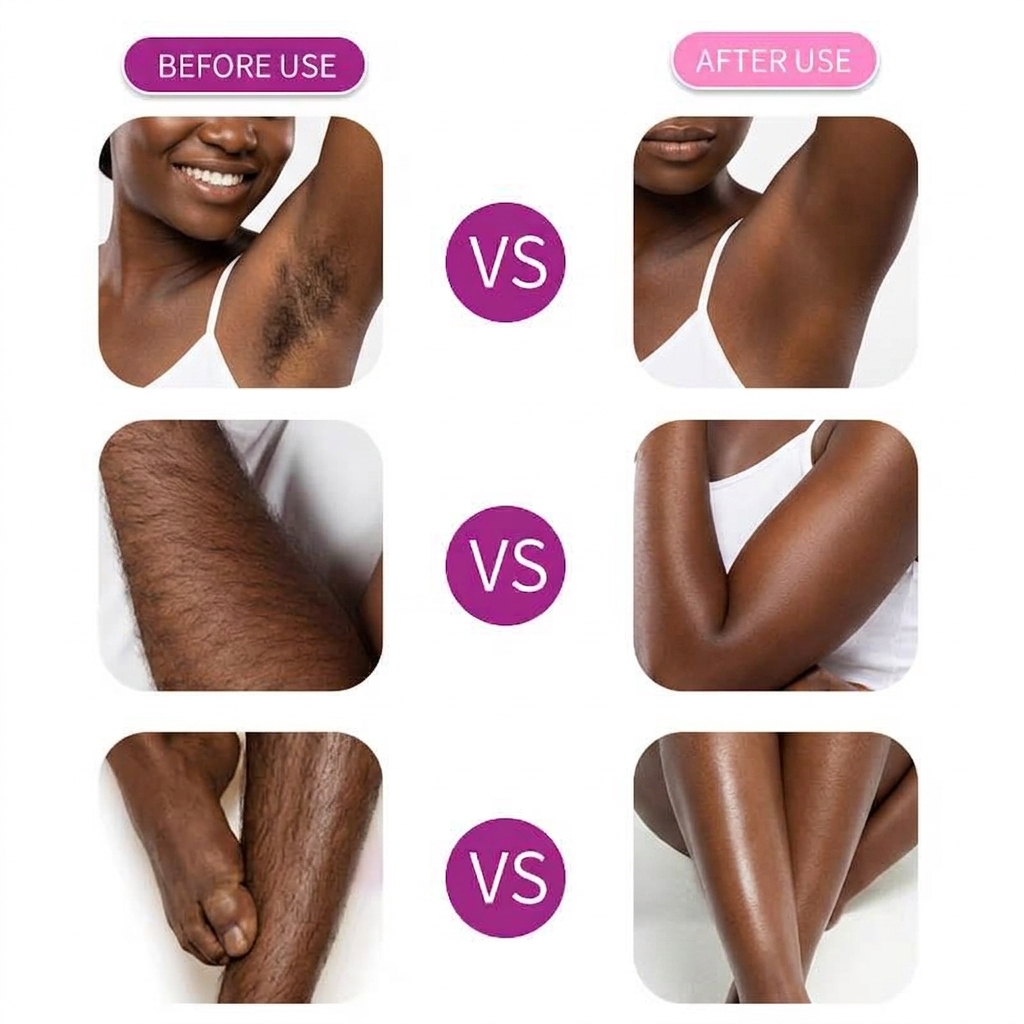 Spray Épilatoire Vangin Silky — Peau Douce en 5 Minutes, Sans Douleur
