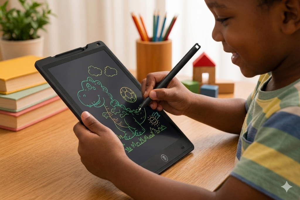 Ardoise Tablette Magique LCD — 🎓 Promo Spéciale Vacances
