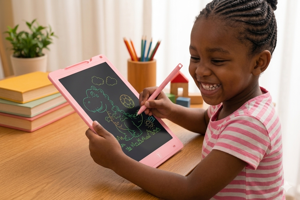 Ardoise Tablette Magique LCD — 🎓 Promo Spéciale Vacances