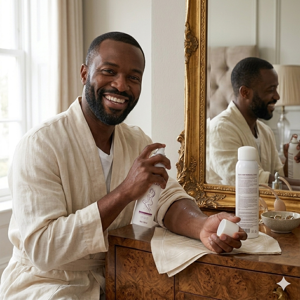 Spray Épilatoire Vangin Silky — Peau Douce en 5 Minutes, Sans Douleur