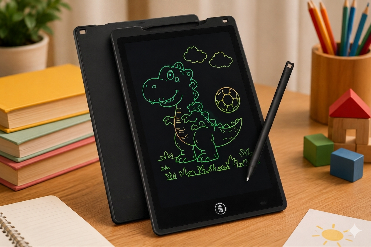 Ardoise Tablette Magique LCD — 🎓 Promo Spéciale Vacances