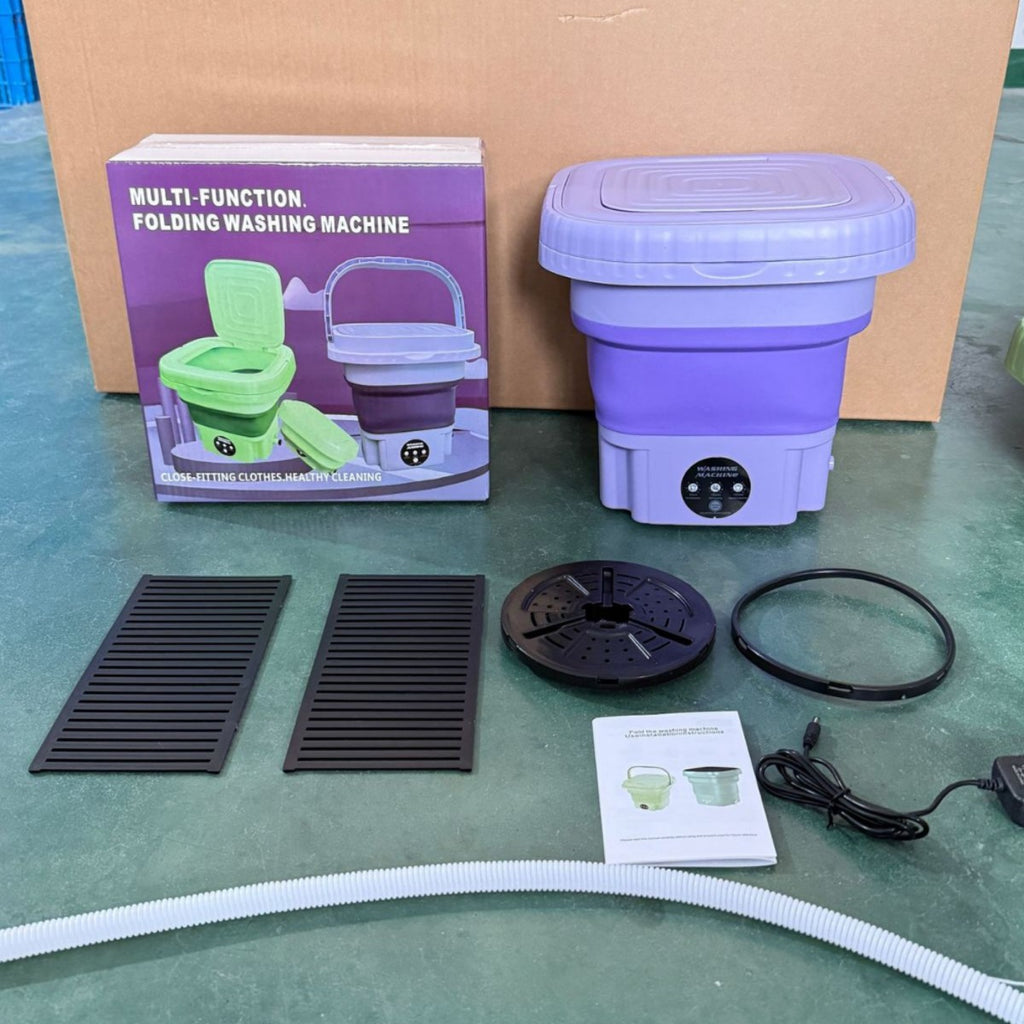 Mini Machine à Laver Portable — Fini le Lavage à la Main
