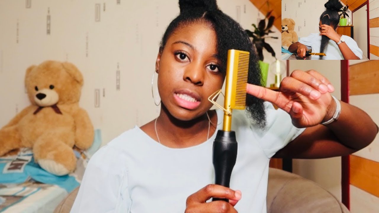 Brosse Chauffante Lisseur Professionnel — Nexara